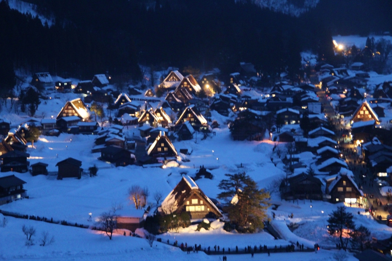 【白川郷】五箇山の合掌造り集落／岐阜県・富山県868131
