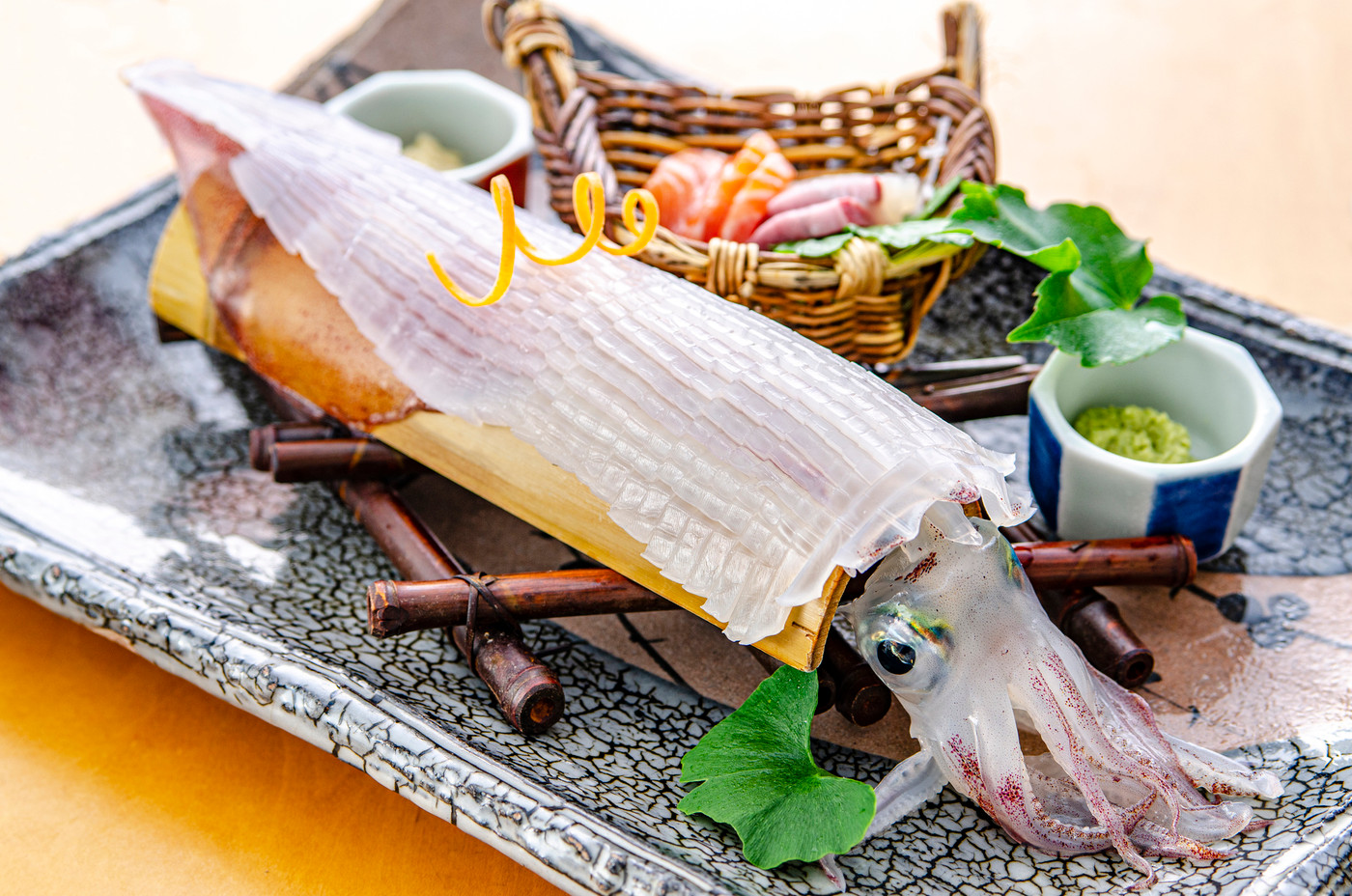 イカの活き造り