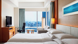 ルーム ダブルベッド 2 台 コーナー