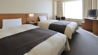 ツインルーム シングルベッド 2 台 禁煙