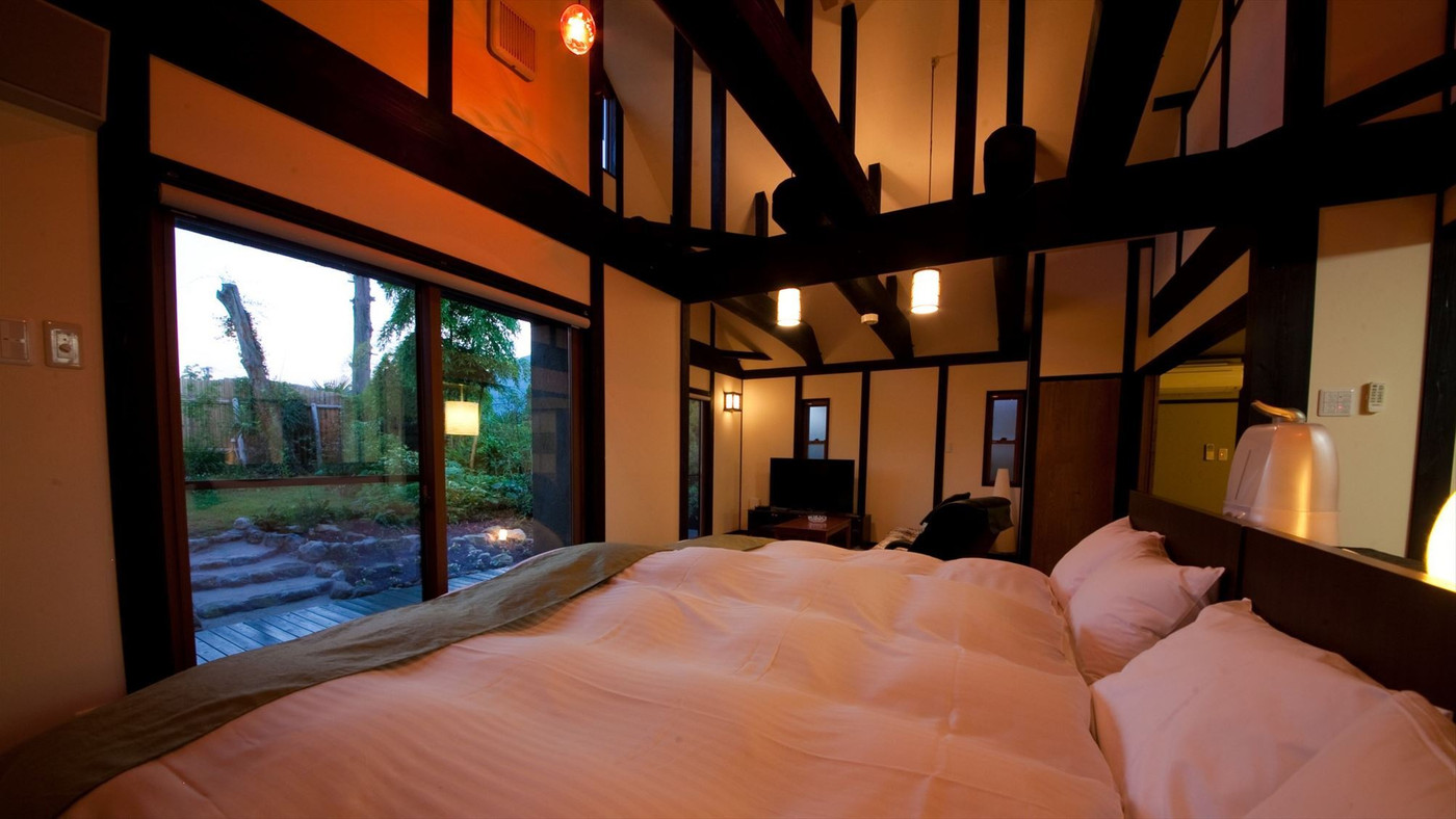 最高級黒毛和牛が味わえる露天風呂付離れの宿3553381