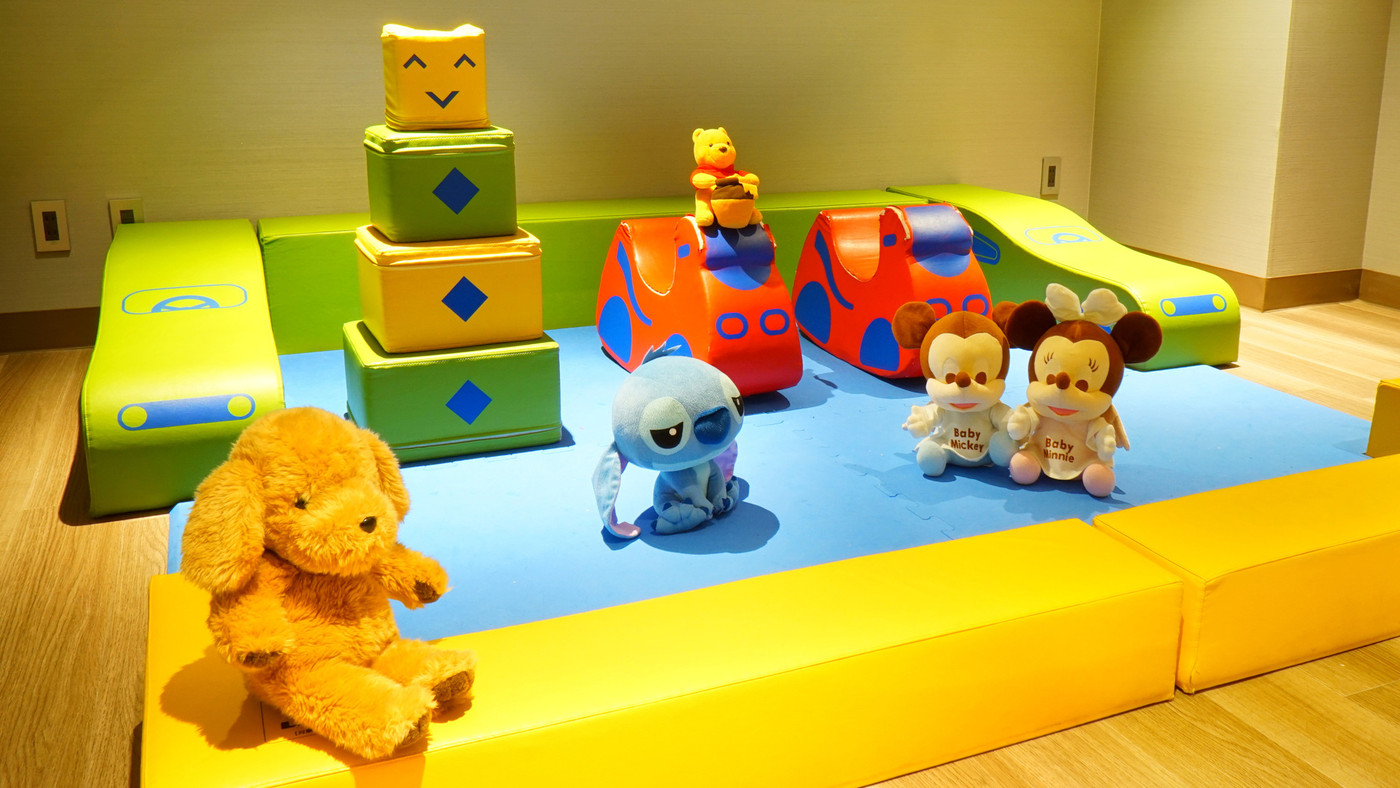 パンダバーガーが可愛い♪子ども用貸し出しグッズも充実3965348