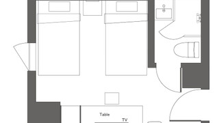 ミニマル・ツインルーム