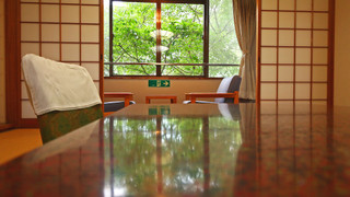 トラディショナル ルーム 専用バスルーム マウンテンビュー (10 Tatami mats)