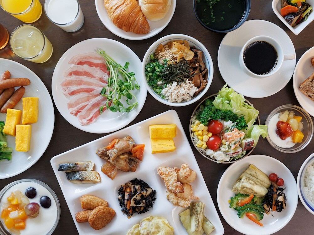 朝食ビュッフェ