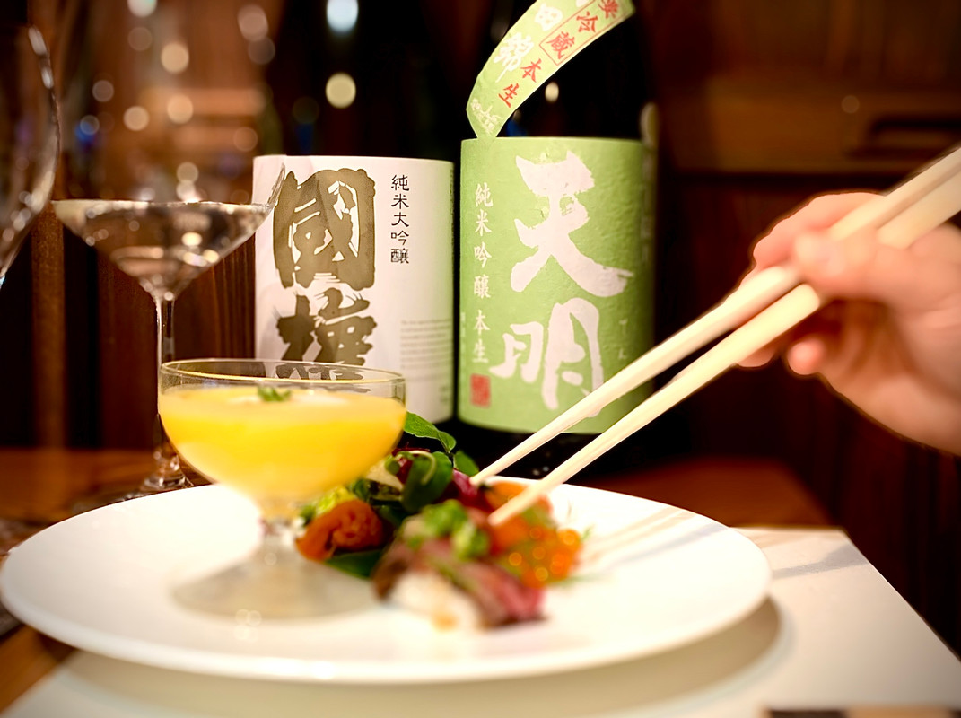 Sake pairing plan course