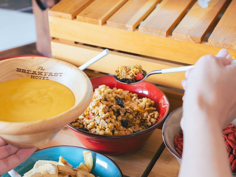 朝食ビュッフェ