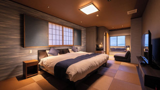 半露天風呂付き海側和洋室Aタイプ [瑠海・紅霞/201・205] 禁煙