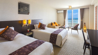 デラックス ツインルーム 禁煙 オーシャンビュー