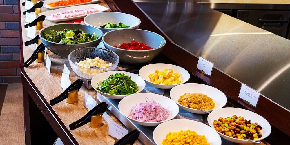 朝食ビュッフェ