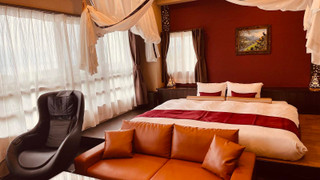 【別館2F】天蓋つきキング 1〜2名様用 [ダブルルーム] [禁煙] [海が見える]