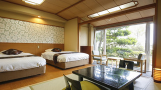 和洋室 1階 (南館) ガーデンビュー (ビュッフェスタイルディナー)