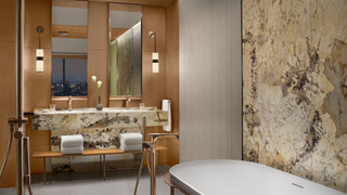 ルーム ダブルベッド 2 台 (View)