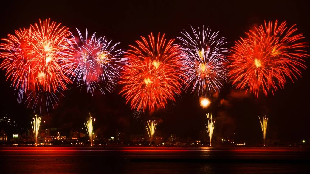 諏訪の花火① / 1