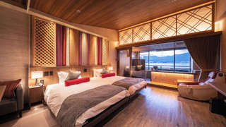 ロイヤル ツインルーム 専用バスルーム オーシャンビュー