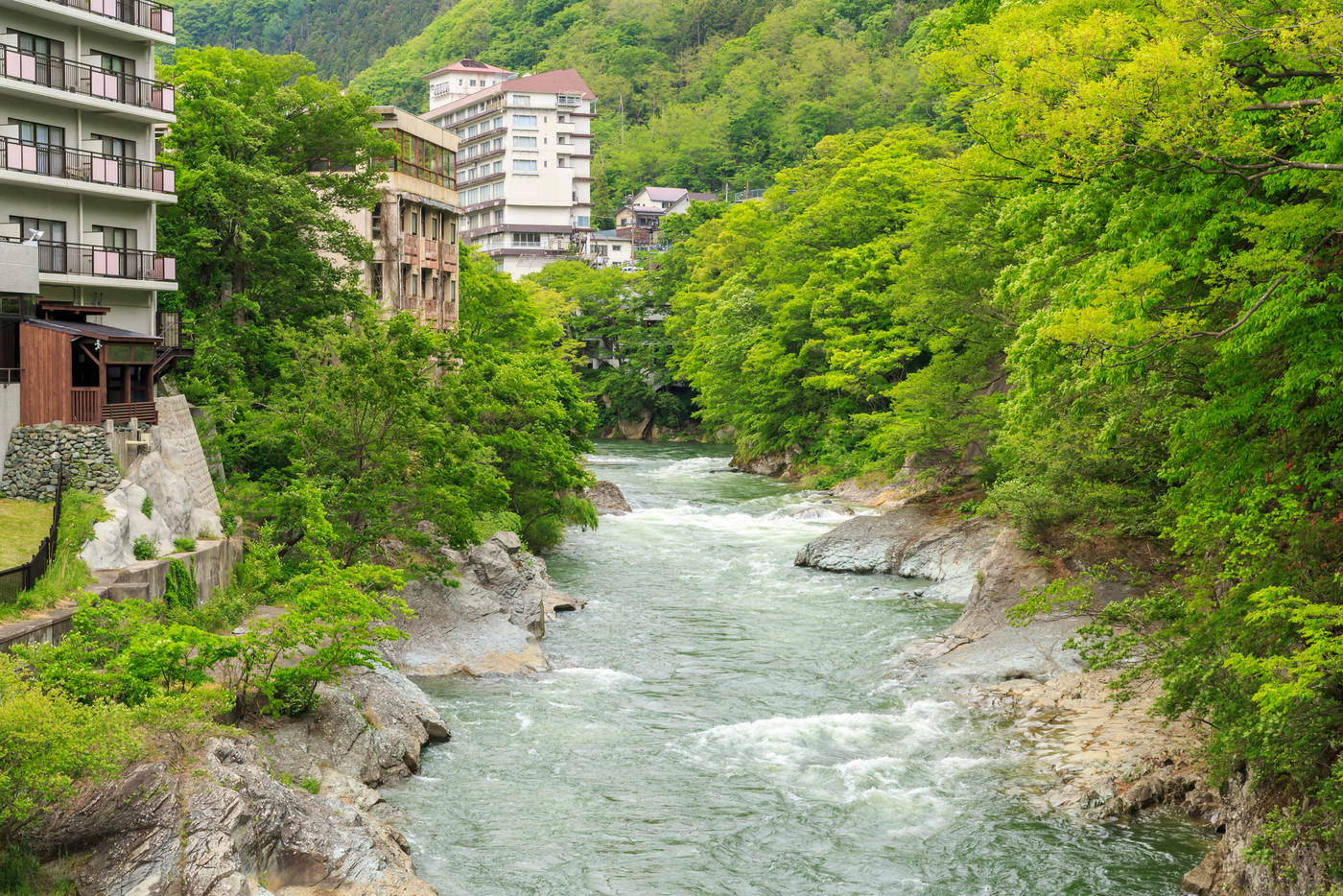 みなかみ　諏訪峡