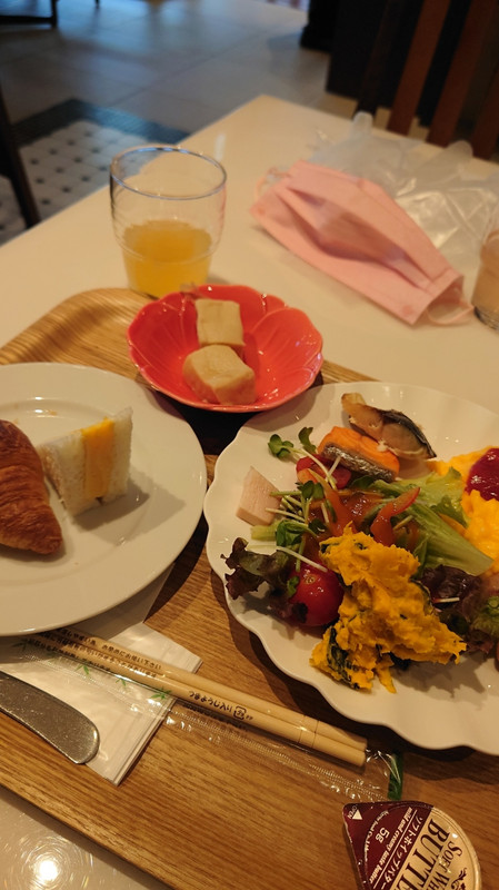 一つ一つ美味しい朝食