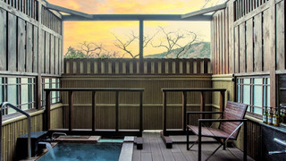 和牛と名物三河屋鍋を楽しむ会席料理 (夕朝食付) 別館 露天風呂付客室 禁煙