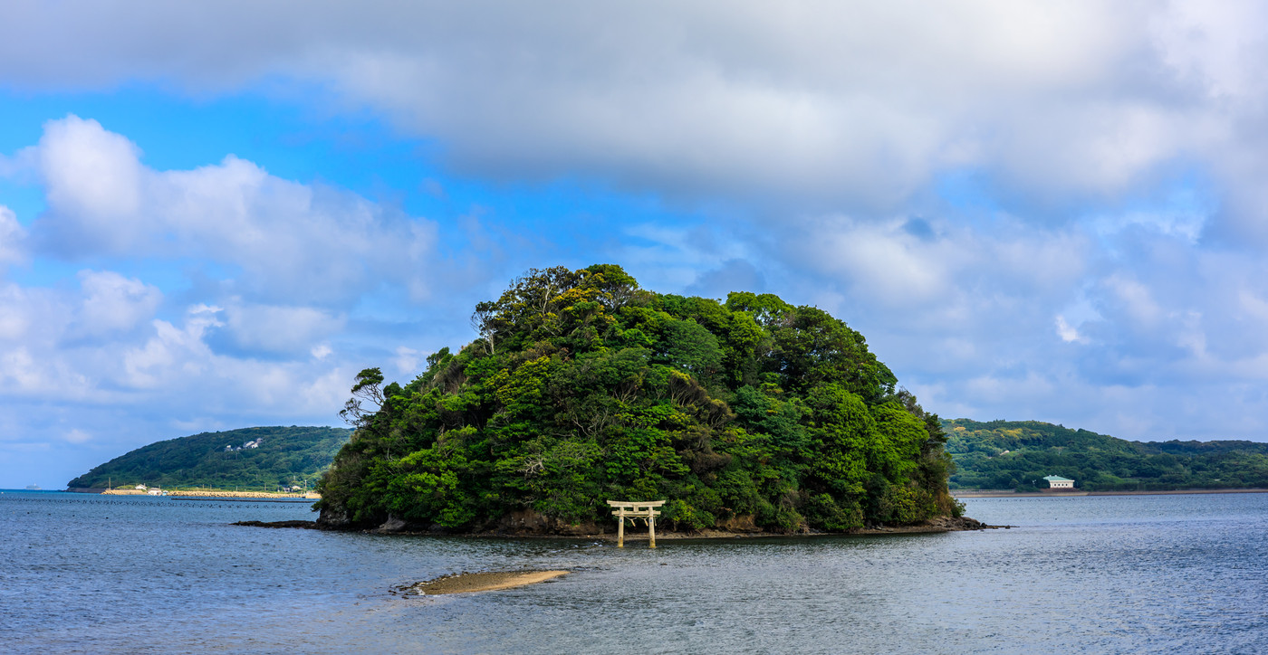 小島神社　パノラマ　【長崎県壱岐市】