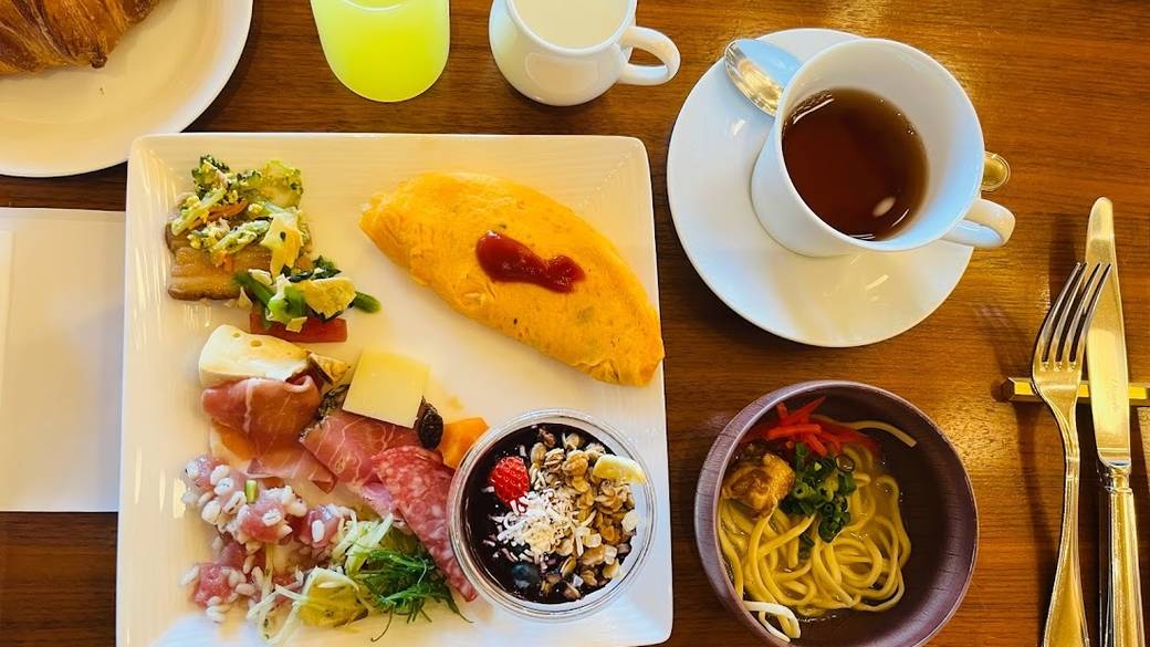 目移りしちゃう…朝食
和洋ビュッフェで満足 / 1