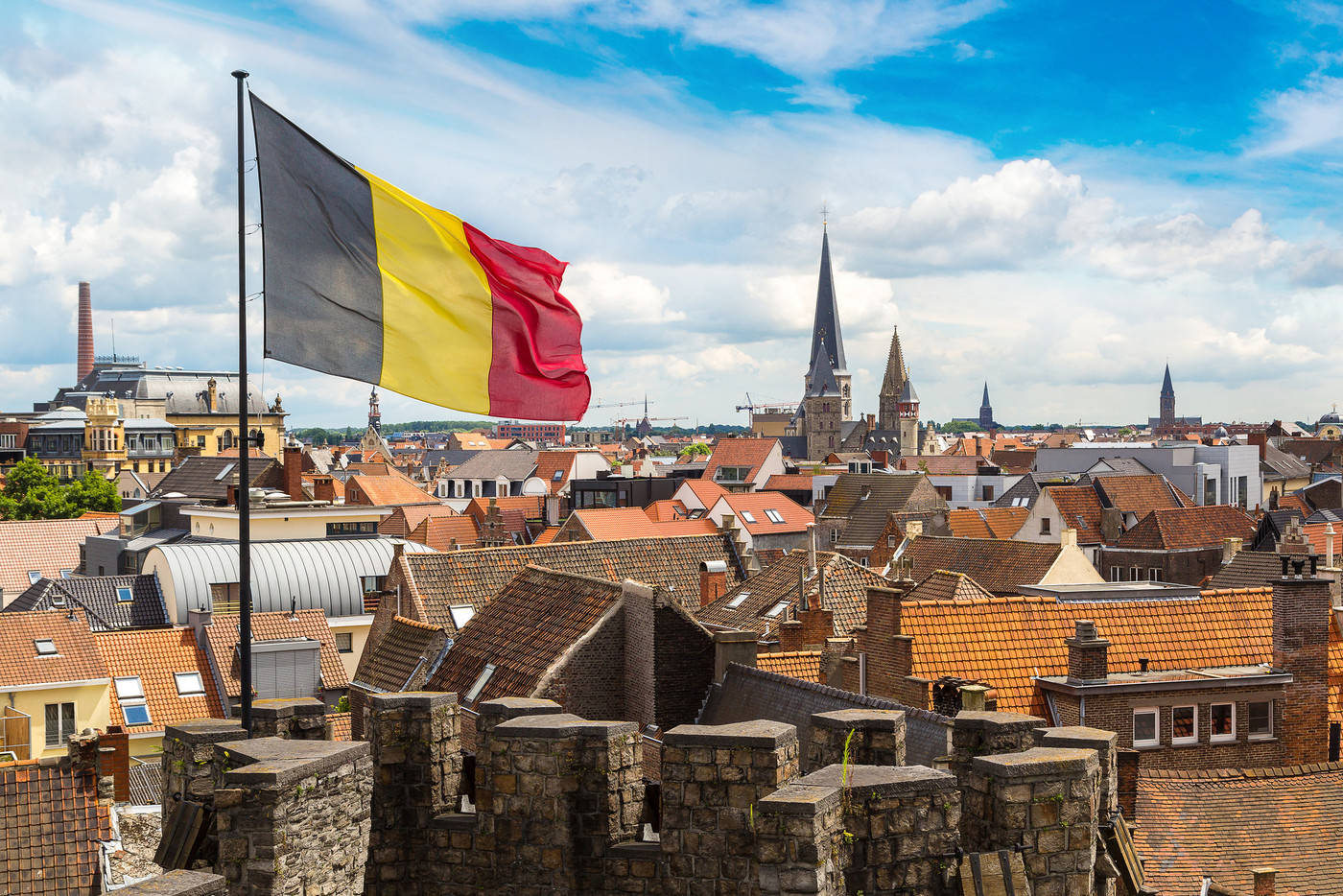 Castle Gravensteen in Gent