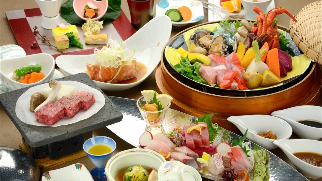 金目鯛・鮑・伊勢海老
伊豆の贅を味わう / 2