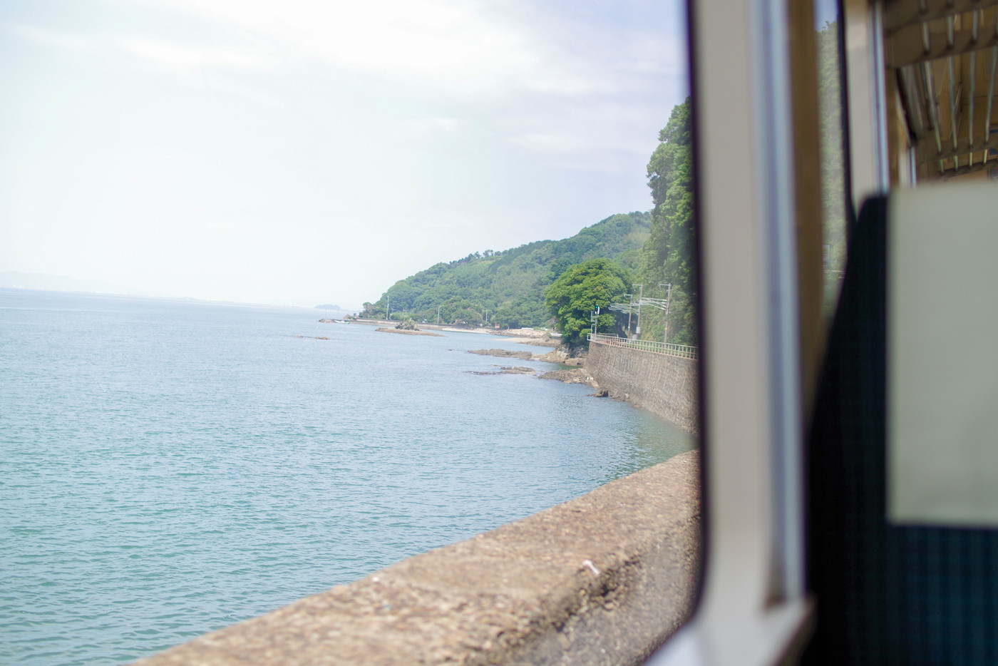 肥薩おれんじ鉄道の車窓