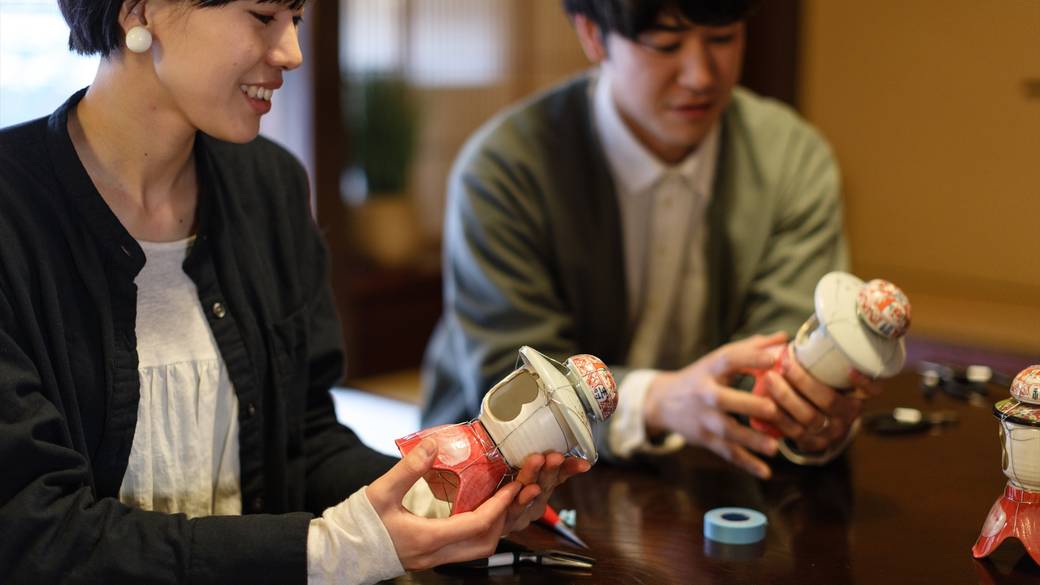 「平田一式飾り」を学ぶ体験 / 5