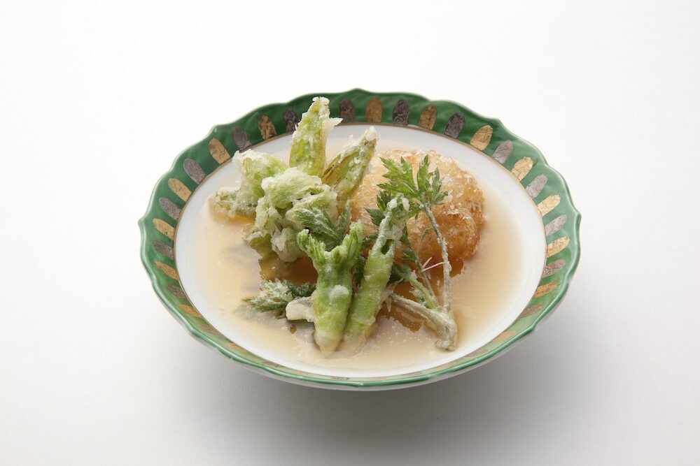 夕食／草菜味懐石一例③