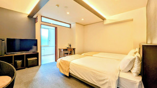 デラックス ツインルーム シングルベッド 2 台 禁煙