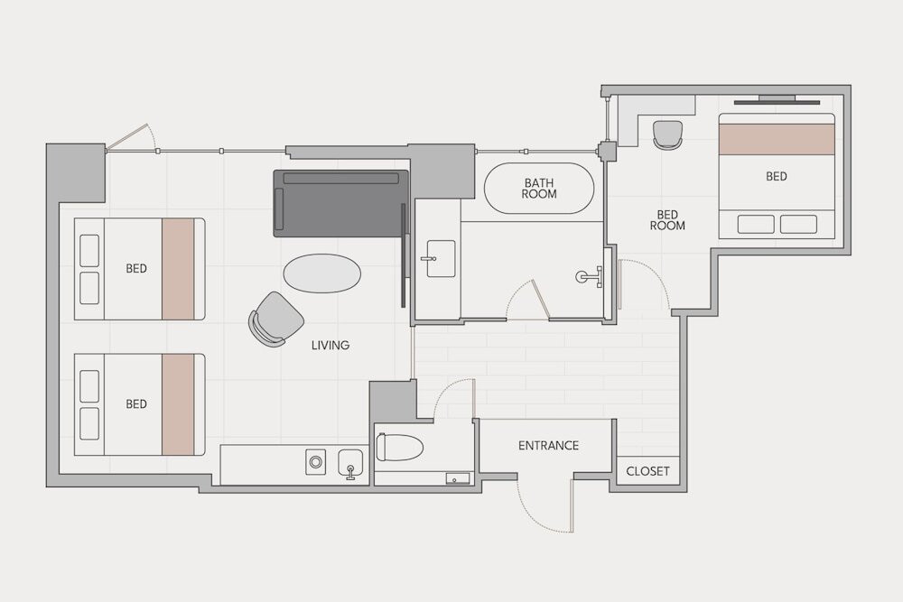 客室の設備とサービス