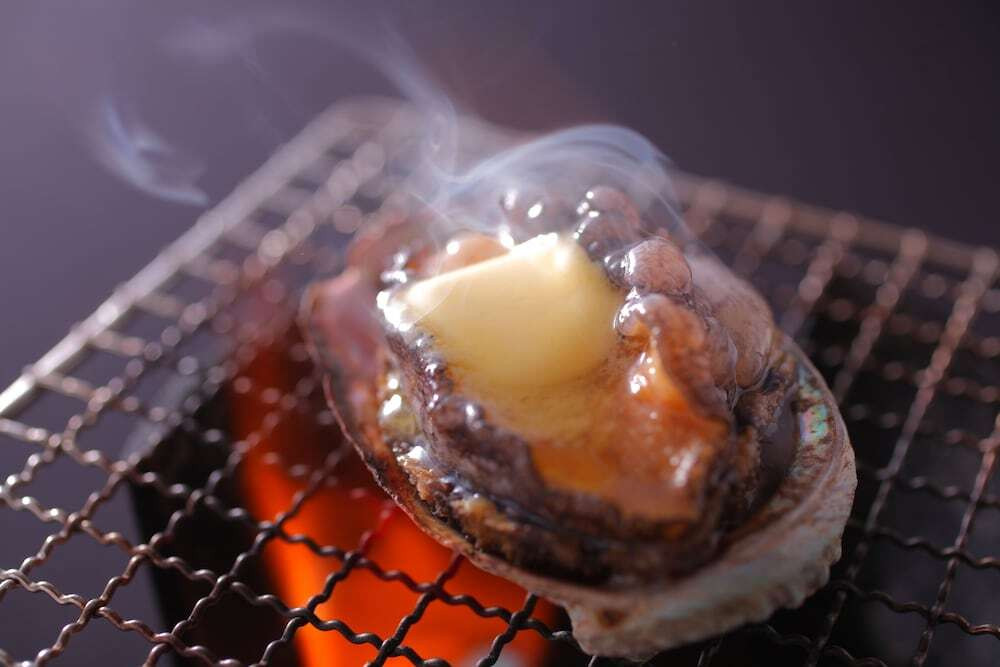 別注料理/鮑の踊り焼き