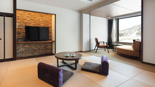 [温泉付モダン和室] 布団/和室45sqm/4名迄/禁煙