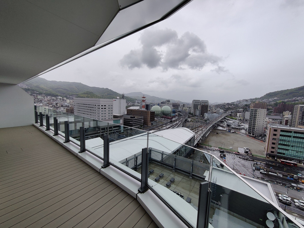 テラスからの眺め