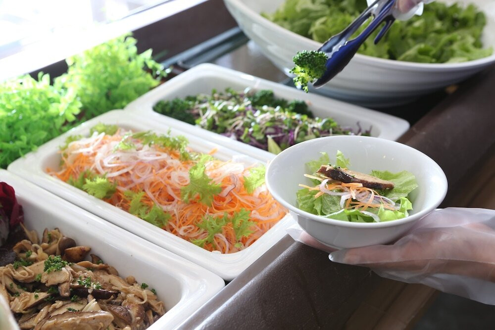 朝食ビュッフェ