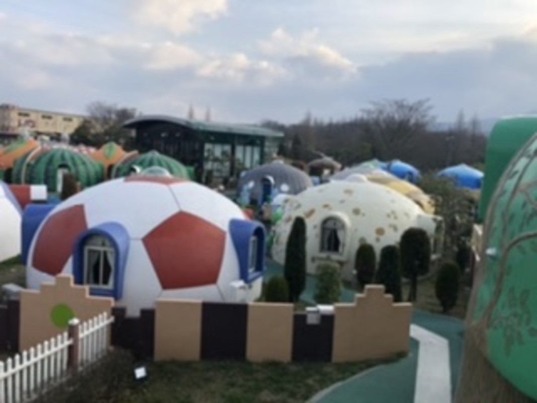 ドリームゾーンかいじゅうの部屋からの眺め