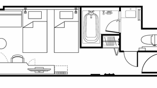 モデレート ツインルーム 禁煙 <2名様利用>