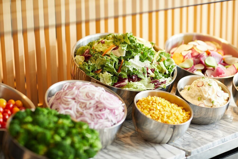 朝食ビュッフェ