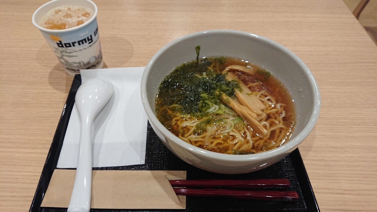 無料の夜泣きそば(懐かしい味)