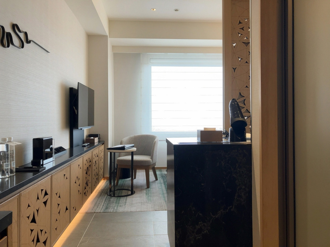 NIKKOフロアのダブルベッドルームです