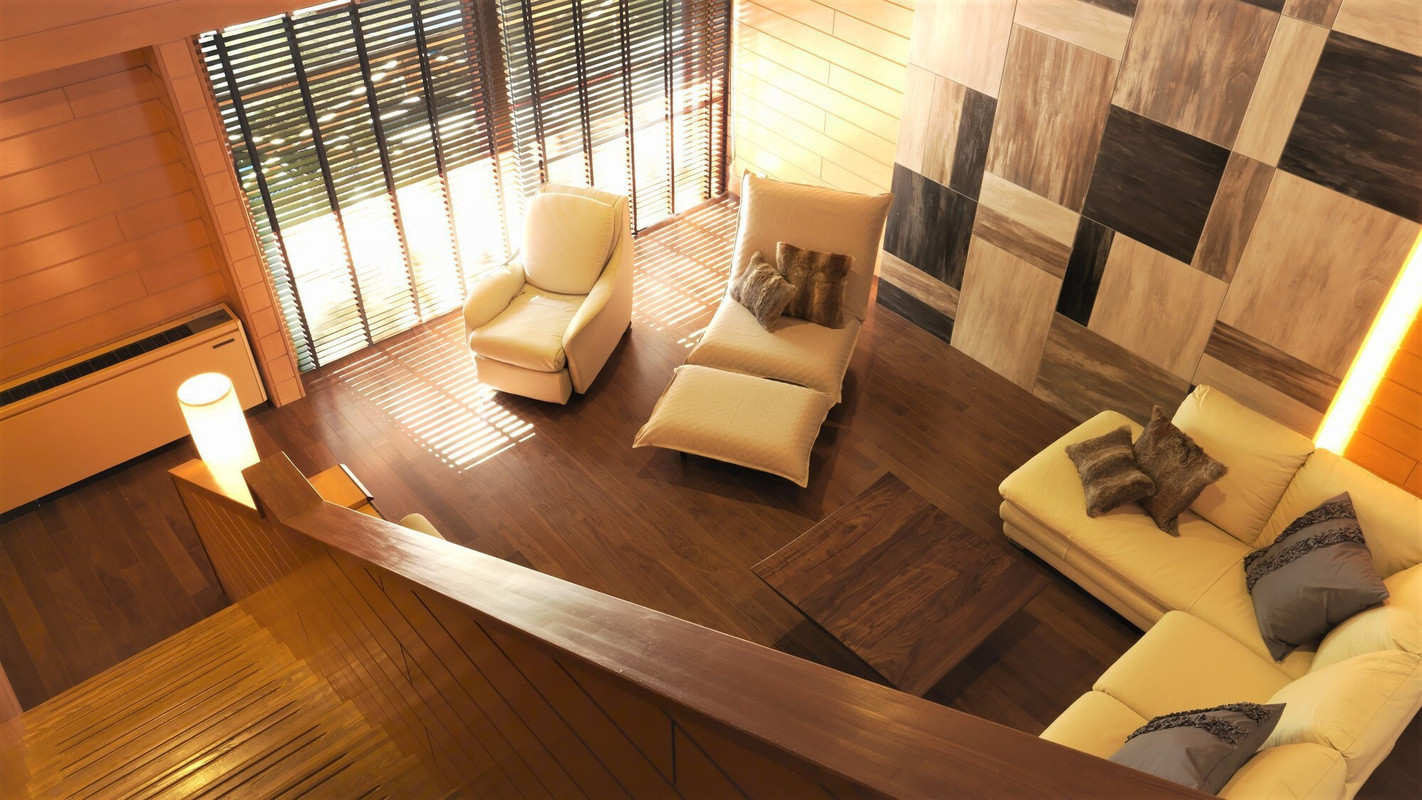 露天風呂付コテージ②