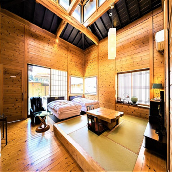 全室温泉露天風呂付き。心ゆくまで癒しの時を4003500