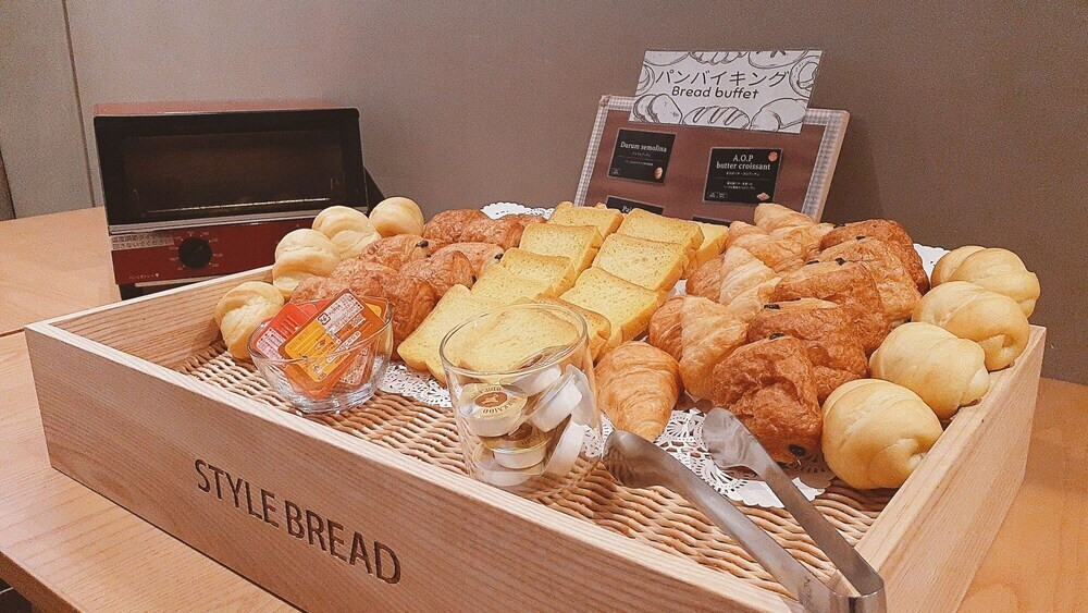 朝食ビュッフェ