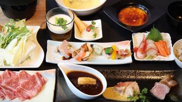 夕食コース一例 / 1