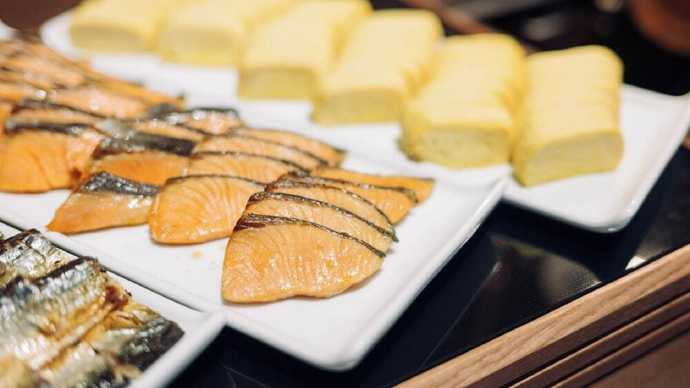 朝食ビュッフェ