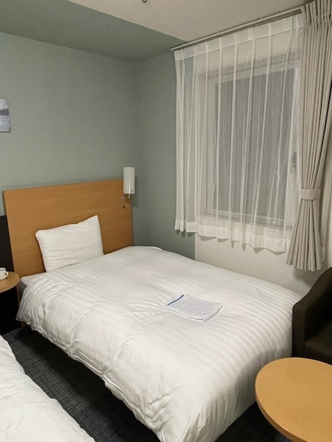 ツインのシングルユースでした