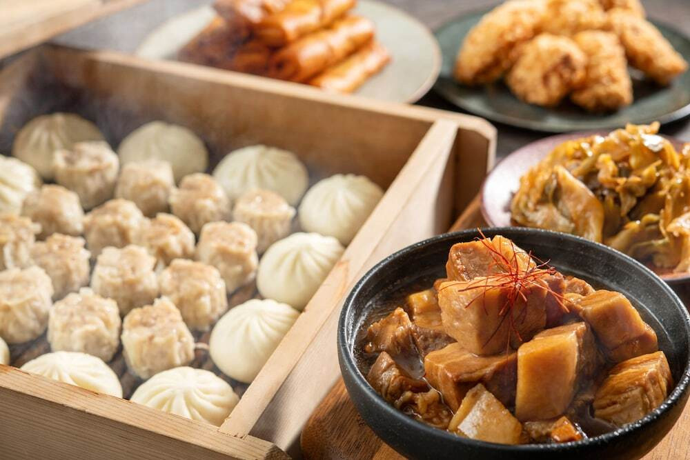 朝食ビュッフェ