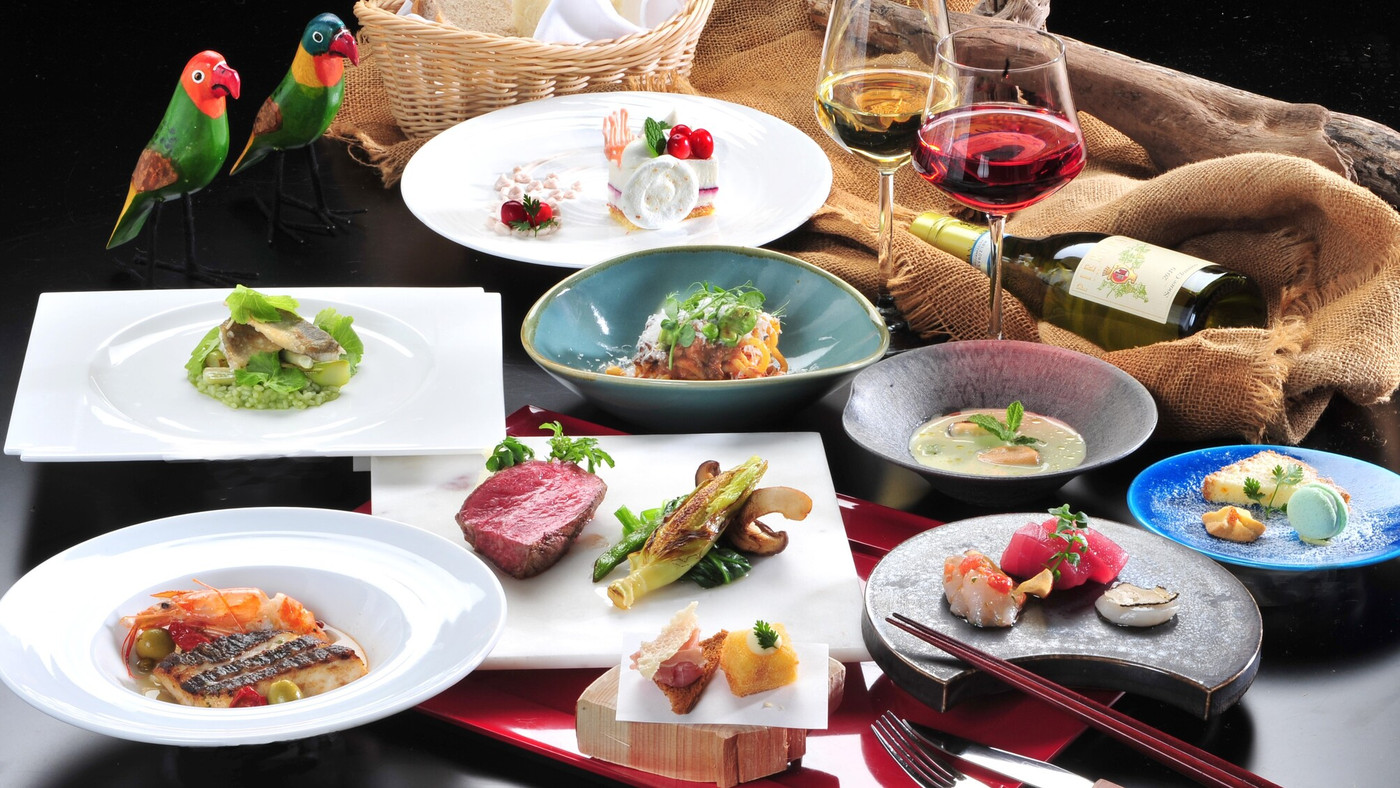 夕食はイタリアンと和のハーモニーに舌鼓♡4265058