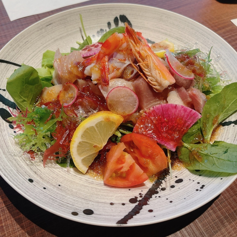 海鮮料理えいたろう_会席_前菜例