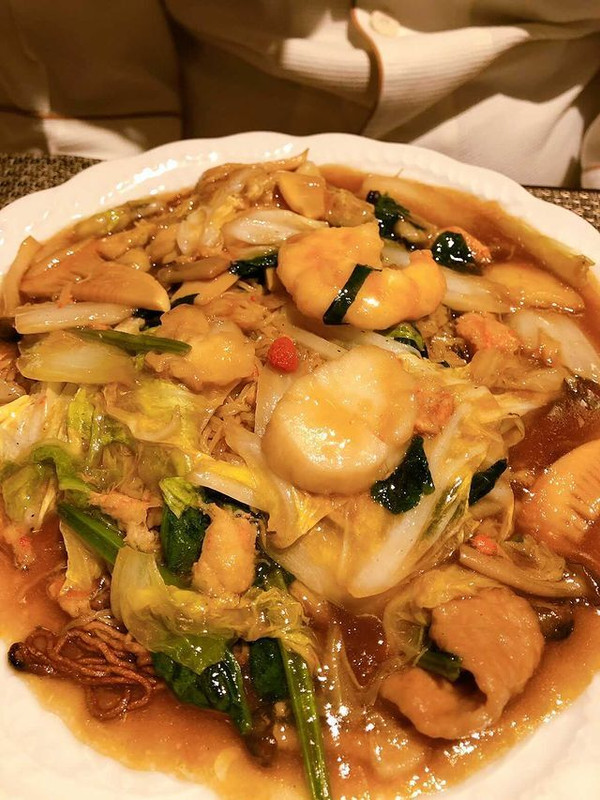 山海幸入り 彩々五目餡かけ焼きそば / 3